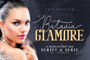 Batavia Glamore: A Serif Font That Fits Real Workflows