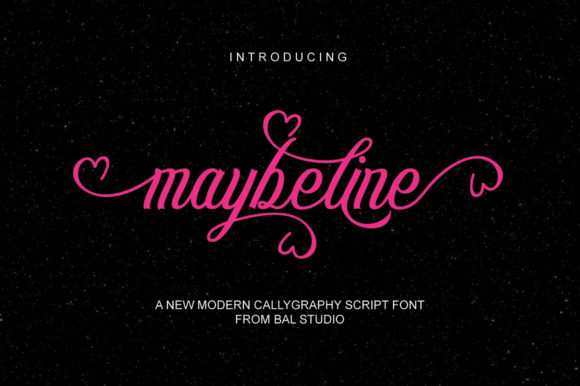Maybeline: Bold Swashes, Timeless Elegance