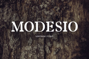 Modesio: A Serif Font Where Simplicity Meets Elegance