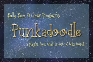 Punkadoodle: A Playful Font That’s Out of This World