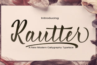Rautter: A Modern Script Font Designed for Real-World Impact