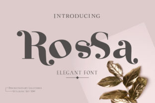 Rossa: A Modern Serif with Quiet Confidence