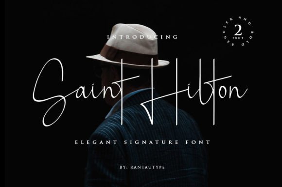 Saint Hilton: The Elegant, Slightly Imperfect Font That Feels Human