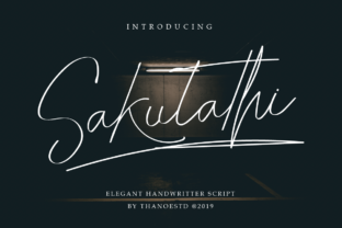 Sakulathi: An Elegant Script Font for Thoughtful Design Choices