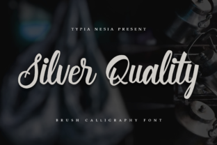 Silver Quality: Where Refined Aesthetics Meet Typographic Integrity