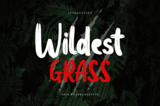 Wildest Grass: A Handwritten Font That Fits Real Workflows